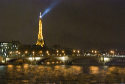 Eiffel Tower with beam